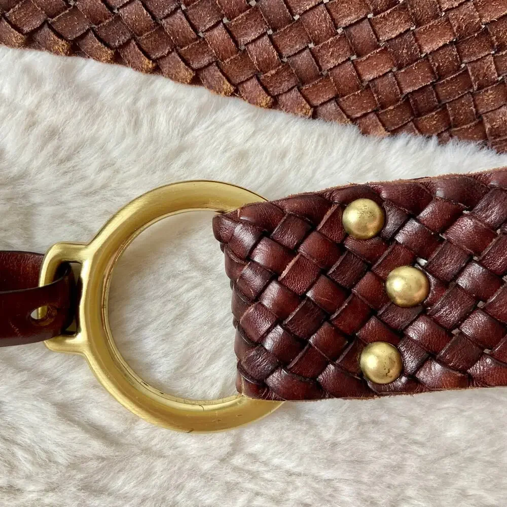 Vintage brown genuine